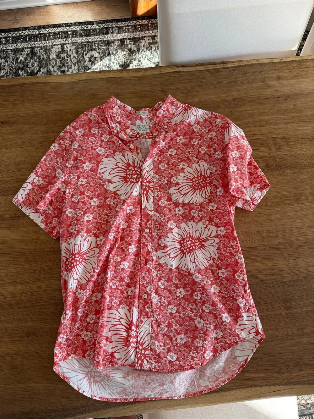 J Crew Men’s Hawaiian shirt size L